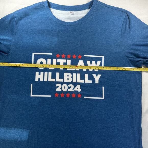 Trump Vance 2024 Outlaw Hillbilly 2024 Unisex T-Shirt XL - Picture 3 of 6